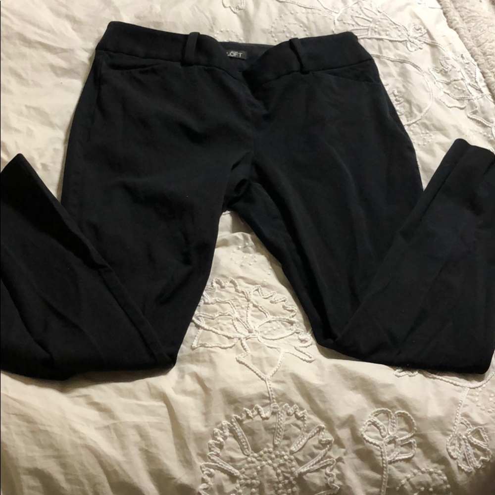 Loft Julie Skinny Work Pants